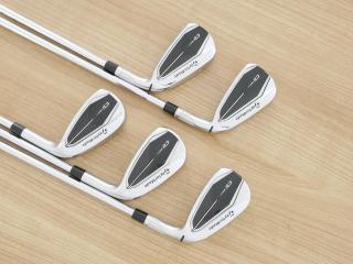 Iron set : Taylormade : ชุดเหล็ก Taylormade Qi (รุ่นล่าสุด ออกปี 2024 Japan Spec.) มีเหล็ก 6-Pw (5 ชิ้น) ก้านเหล็ก KBS Max MT 85 Flex S