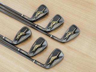 Iron set : Honma : ชุดเหล็ก Honma Beres Black Forged (ออกปี 2022 สวยมากๆ) มีเหล็ก 6-11 (6 ชิ้น เทียบเท่า 5-Pw) ก้าน ARMRQ MX Flex S
