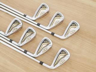 Iron set : Katana : ชุดเหล็ก Katana Voltio NINJA X (ออกปี 2020 หน้าเด้ง ตีไกลมากๆ) มีเหล็ก 6-Pw,As,Sw (7 ชิ้น) ก้านกราไฟต์ Fujikura Speeder 588 Flex R