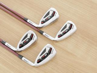 Iron set : Ping : ชุดเหล็ก Ping G410 (รุ่นปี 2019 Japan Spec. ใบใหญ่ ง่าย ไกล) มีเหล็ก 7-Pw (4 ชิ้น) ก้าน กราไฟต์ Mitsubishi FUBUKI Flex R