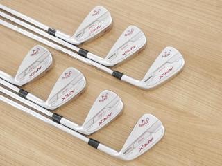Iron set : Callaway : ชุดเหล็ก Callaway APEX Pro Forged (ออกปี 2022) มีเหล็ก 4-Pw (7 ชิ้น) ก้านเหล็ก Dynamic Gold S200