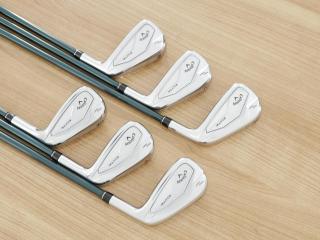 iron_set : ชุดเหล็ก Callaway ELYTE Max Fast (รุ่นล่าสุด ออกปี 2025 ตีง่ายมาก ไกล Japan Spec.) มีเหล็ก 6-Pw,Aw (6 ชิ้น) ก้านกราไฟต์ UST Mamiya LINQ 40 Flex SR