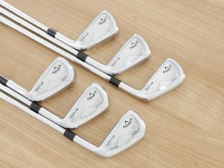 Iron set : Callaway : ชุดเหล็ก Callaway X Forged MAX (รุ่นล่าสุด ออกปี 2025) มีเหล็ก 5-Pw (6 ชิ้น) ก้านเหล็ก NS Pro Modus 105 Flex S