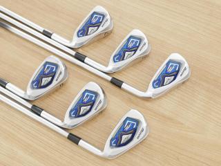 Iron set : Mizuno : ชุดเหล็ก Mizuno JPX 850 (ตีง่าย ไกล) มีเหล็ก 5-Pw (6 ชิ้น) ก้านกราไฟต์ Mitsubishi BASSARA Flex SR