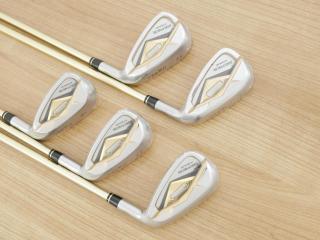 Iron set : Honma : **ของใหม่ ยังไม่แกะพลาสติก** ชุดเหล็ก Honma Beres KIWAMI มีเหล็ก 8-11,Sw (5 ชิ้น) ก้านกราไฟต์ 40 Flex R (2 ดาว)