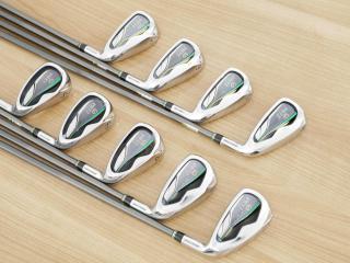 iron_set : ชุดเหล็ก Tourstage PHYZ (ซีรี่ย์ท๊อป ใบใหญ่ ตีง่าย ไกล) มีเหล็ก 4-Pw,Aw,Sw (9 ชิ้น) ก้านกราไฟต์ Flex SR