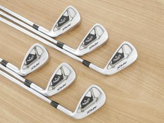 iron_set : ชุดเหล็ก Callaway APEX Forged (รุ่นปี 2022) มีเหล็ก 5-Pw (6 ชิ้น) ก้านเหล็ก NS Pro Modus 105 Flex S