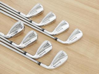 iron_set : ชุดเหล็ก Taylormade Stealth GLOIRE (ออกปี 2022 ท๊อปสุด Japan Spec ตีไกลมากๆ) มีเหล็ก 5-Pw,Aw,Sw (8 ชิ้น) ก้านกราไฟต์ Fujikura Speeder NX Flex R