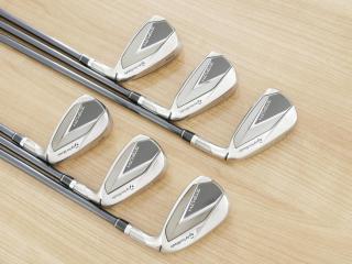 Iron set : Taylormade : ชุดเหล็ก Taylormade Stealth (ออกปี 2022 Japan Spec.) มีเหล็ก 6-Pw,Aw (6 ชิ้น) ก้านกราไฟต์ Mitsubishi Tensei TM60 Flex R