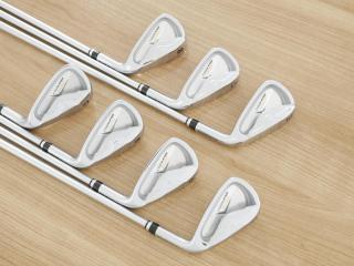 Iron set : Katana : ชุดเหล็ก Katana Voltio NINJA Model V (ปี 2020 หน้าเด้ง ตีไกล) มีเหล็ก 6-Pw,Aw,Sw (7 ชิ้น) ก้านกราไฟต์ Fujikura Voltio 40 Flex R