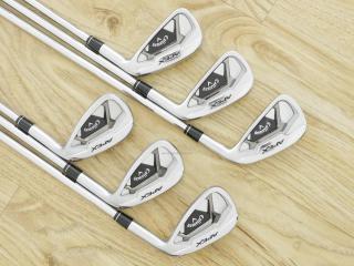iron_set : ชุดเหล็ก Callaway APEX Forged (รุ่นล่าสุด ปี 2022) มีเหล็ก 5-Pw (6 ชิ้น) ก้านเหล็ก NS Pro 950 NEO Flex S