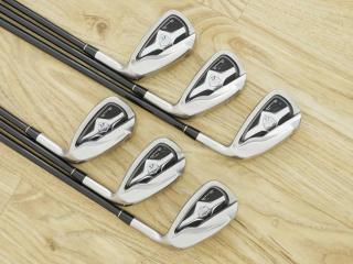 iron_set : ชุดเหล็ก Romaro Ray Alpha (ปี 2017 ใบใหญ่ หน้า Titanium) มีเหล็ก 6-Pw,Aw (6 ชิ้น) ก้านกราไฟต์ Flex S