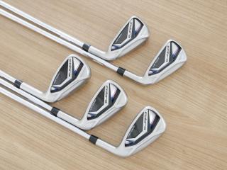 iron_set : ชุดเหล็ก Cobra Aerojet (ออกปี 2023 ตีง่าย ไกล) มีเหล็ก 6-Pw (5 ชิ้น) ก้านเหล็ก True Temper Elevate 95 Flex S