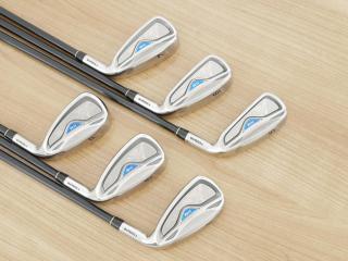 Iron set : Tsuruya : ชุดเหล็ก Tsuruya AXEL GX HM (หน้าเด้ง ตีไกลมาก) มีเหล็ก 5-Pw (6 ชิ้น) ก้านกราไฟต์ FLex R