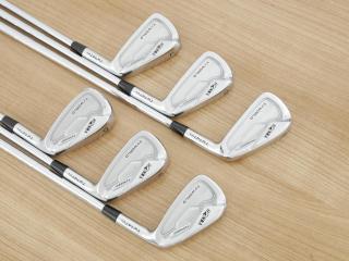 Iron set : Honma : ชุดเหล็ก Honma Tour World TW747Vx Forged (ปี 2019) มีเหล็ก 5-10 (6 ชิ้น) ก้านเหล็ก NS Pro Modus 130 Flex S