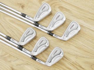 Iron set : PRGR : ชุดเหล็ก PRGR GN502 Tour (Forged) มีเหล็ก 5-Pw (6 ชิ้น) ก้านเหล็ก 95 Flex SR