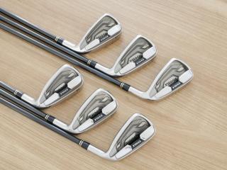 Iron set : Other Brand : ชุดเหล็ก Ryoma DSI (ตีง่ายมาก ไกลมากๆ หายากสุดๆ) มีเหล็ก 5-Pw (6 ชิ้น) ก้านกราไฟต์ UST Mamiya ATTAS FF 75 Flex SR