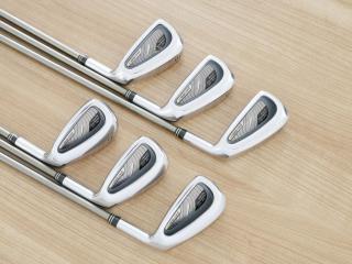 Iron set : Fourteen : ชุดเหล็ก Fourteen PC-66x (ตีง่าย หน้าเด้ง) มีเหล็ก 6-Pw,Aw (6 ชิ้น) ก้านกราไฟต์ Flex R