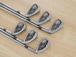 Iron set : Callaway : ชุดเหล็ก Callaway APEX Black Forged (ปี 2020 หายาก) มีเหล็ก 5-Pw (6 ชิ้น) ก้านเหล็ก NS Pro Modus 105 Flex S