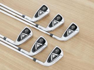 Iron set : PRGR : ชุดเหล็ก PRGR ID Nabla X Black มีเหล็ก 5-Pw (6 ชิ้น) ก้านเหล็ก SSIII 95 M-43 Flex S