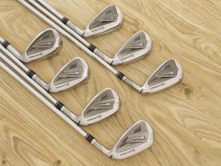 Iron set : Taylormade : ชุดเหล็ก Taylormade SIM2 MAX (รุ่นล่าสุด ออกปี 2021 ตีง่าย ไกล) มีเหล็ก 5-Pw,Sw (7 ชิ้น) ก้านเหล็ก KBS MAX 85 Flex R