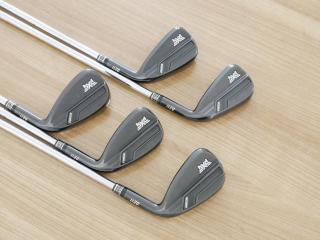 iron_set : ชุดเหล็ก PXG 0211 XCOR 2 Xtreme Dark (รุ่นปี 2023 หน้าเด้ง ตีไกลมากๆ) มีเหล็ก 6-Pw (5 ชิ้น) ก้านเหล็ก Shimada K'S Tour Lite Flex R