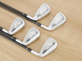 Iron set : PRGR : ชุดเหล็ก PRGR 05 Forged (รุ่นปี 2023) มีเหล็ก 7-Pw,Aw (5 ชิ้น) ก้านกราไฟต์ Fujikura MCI Flex SR