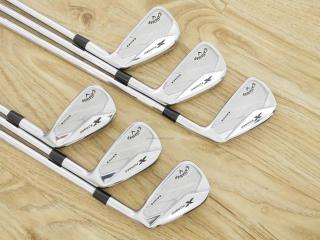 iron_set : ชุดเหล็ก Callaway X Forged Star (ปี 2020) มีเหล็ก 5-Pw (6 ชิ้น) ก้านเหล็ก NS Pro Modus 105 Flex S