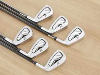 Iron set : XXIO : ชุดเหล็ก XXIO X Forged (รุ่นปี 2021) มีเหล็ก 5-Pw (6 ชิ้น) ก้านกราไฟต์ Miyazaki AX-1 Flex SR