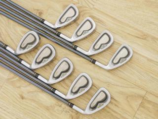 Iron set : ชุดเหล็ก Honma TwinMarks AP-302 (หน้าเด้ง Titanium) มีเหล็ก 3-11 (9 ชิ้น) ก้านกราไฟต์ Flex R