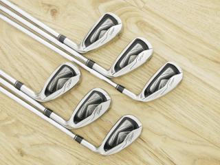 iron_set : ชุดเหล็ก Tsuruya AXEL XP HM (หน้าเด้ง ตีไกลมากๆ) มีเหล็ก 5-Pw (6 ชิ้น) ก้านเหล็ก NS Pro 950 Flex R