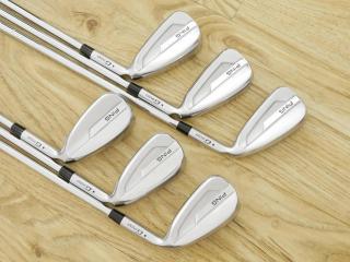 iron_set : ชุดเหล็ก Ping G700 (ปี 2019 Japan Spec. ใบใหญ่ ง่ายที่สุด ไกลที่สุดของ Ping) มีเหล็ก 5-Pw (6 ชิ้น) ก้านเหล็ก NS Pro 850 Flex R
