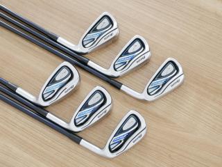 iron_set : ชุดเหล็ก Mizuno JPX 800 มีเหล็ก 5-Pw (6 ชิ้น) ก้านกราไฟต์ Flex R