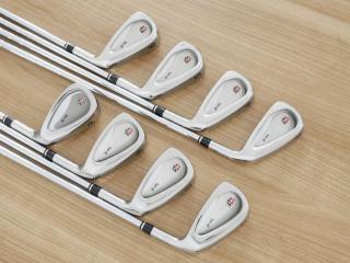 iron_set : ชุดเหล็ก Wilson TAB III (รุ่นท๊อปสุด หน้าเด้ง ตีไกล) มีเหล็ก 3-Pw (8 ชิ้น) ก้านเหล็ก NS Pro 850 Flex S