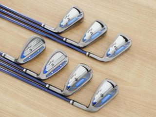 Iron set : Maruman : ชุดเหล็ก Maruman Majesty Royale (รุ่นท๊อปสุด ล่าสุด ออกปี 2024 ของใหม่ 9 หมื่นบาท) มีเหล็ก 6-Pw,Aw,Sw (7 ชิ้น เบอร์ 6 ตีระยะเท่าเบอร์ 5 ของรุ่นอื่น) ก้านกราไฟต์ Flex SR