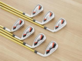 Iron set : Katana : ชุดเหล็ก Katana Sword ATC-589a (หน้าเด้ง) มีเหล็ก 6-Pw,Aw,Sw (7 ชิ้น) ก้านกราไฟต์ Fujikura Speeder 589 Flex SR