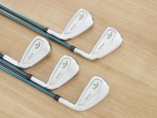 Iron set : Callaway : ชุดเหล็ก Callaway ELYTE (ออกปี 2025 ตีง่ายมาก ไกล Japan Spec.) มีเหล็ก 6-Pw (5 ชิ้น) ก้านกราไฟต์ Fujikura VENTUS 5 Flex R