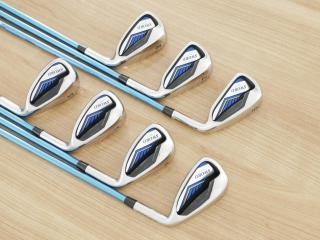 Iron set : Katana : ชุดเหล็ก Katana Sword GS-7 (หน้าเด้ง) มีเหล็ก 6-Pw,Aw,Sw (7 ชิ้น) ก้านกราไฟต์ Fujikura Speeder Five Flex R