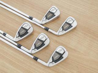 Iron set : Callaway : ชุดเหล็ก Callaway Rogue ST Max Fast (ออกปี 2022 ตีง่ายที่สุด ไกลสุดของ Callaway) มีเหล็ก 6-Pw (5 ชิ้น) ก้านเหล็ก NS Pro ZELOS 7 Flex S