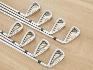 Iron set : Katana : ชุดเหล็ก Katana Voltio NINJA X (ออกปี 2020 หน้าเด้ง ตีไกลมากๆ) มีเหล็ก 6-Pw,Aw,As,Sw (8 ชิ้น) ก้านกราไฟต์ Fujikura Speeder 588 Flex R