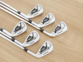 iron_set : ชุดเหล็ก Callaway APEX Forged (รุ่นปี 2022) มีเหล็ก 5-Pw (6 ชิ้น) ก้านเหล็ก NS Pro Modus 105 Flex S