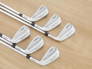 iron_set : ชุดเหล็ก Titleist T100 Forged (รุ่นปี 2022) มีเหล็ก 5-Pw (6 ชิ้น) ก้านเหล็ก Dynamic Gold EX Weight Lock Tour Issue S200