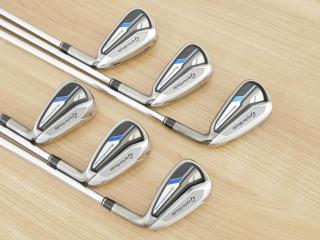 iron_set : ชุดเหล็ก Taylormade SpeedBlade มีเหล็ก 5-Pw (6 ชิ้น) ก้านเหล็ก KBS C-Taper 90 Flex R
