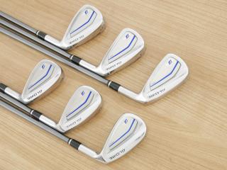 Iron set : Taylormade : ชุดเหล็ก Taylormade Gloire F2 Forged (รุ่นท๊อปสุด Japan Spec. ออกปี 2017) มีเหล็ก 6-Pw,Aw (6 ชิ้น) ก้านกราไฟต์ Flex R