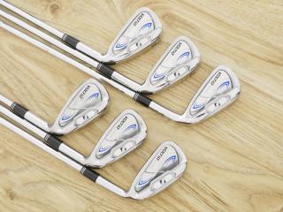 iron_set : ชุดเหล็ก Katana Voltio IV Silver (รุ่นนี้ตีไกลที่สุด ของ Katana) มีเหล็ก 6-Pw,Aw (6 ชิ้น) ก้านเหล็ก NS Pro 850 Flex R