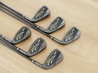 Iron set : Honma : ชุดเหล็ก Honma Beres 09 Forged Black (รุ่นล่าสุด ออกปี 2024 สวยมากๆ) มีเหล็ก 6-11 (6 ชิ้น เทียบเท่า 6-Pw) ก้าน ARMRQ FX Light Flex R