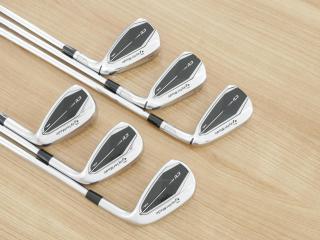 Iron set : Taylormade : ชุดเหล็ก Taylormade Qi HL (รุ่นล่าสุด ออกปี 2024 Japan Spec.) มีเหล็ก 6-Pw,Aw (6 ชิ้น) ก้านเหล็ก KBS Max LITE Flex S