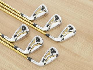 Iron set : Katana : ชุดเหล็ก Katana Sniper V (รุ่นท๊อป ใบใหญ่ ตีง่าย ไกล) มีเหล็ก 5-PW (6 ชิ้น) ก้านกราไฟต์ Sword Gold Flex R