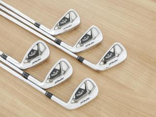 iron_set : ชุดเหล็ก Callaway APEX Forged (รุ่นปี 2022) มีเหล็ก 5-Pw (6 ชิ้น) ก้านเหล็ก NS Pro Modus 105 Flex S