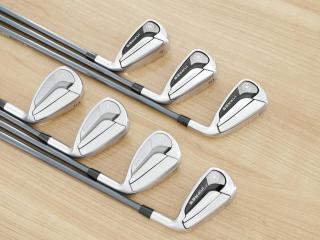 Iron set : Yamaha : ชุดเหล็ก Yamaha Inpres DriveStar Type D (รุ่นล่าสุด ออกปี 2024 ตีไกลที่สุด ไกลกว่าเหล็กทั่วไป 2 เบอร์ หน้าเด้งมากๆ) มีเหล็ก 7-Pw,Aw,As,Sw (7 ชิ้น) ก้านกราไฟต์ Fujikura Speeder NX M-425i Flex SR